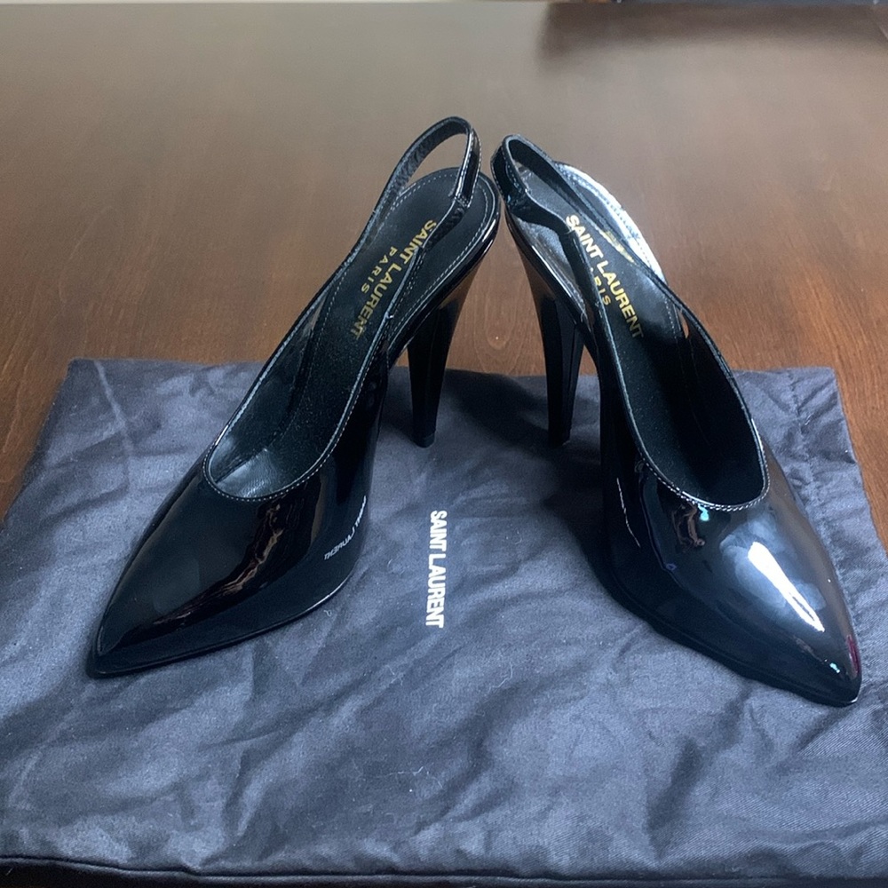 Saint Laurent Sling Back Heels